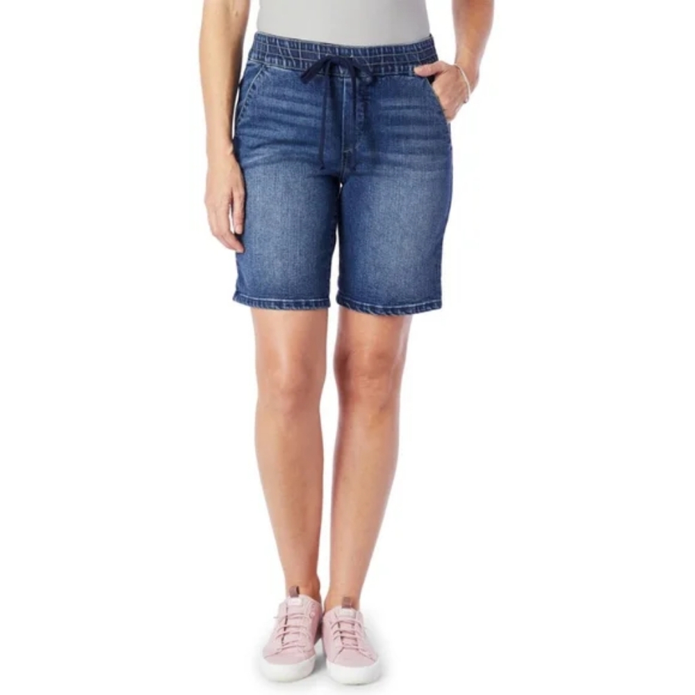 Democracy "Ab"leisure High Rise Rolled Cuff Denim Short